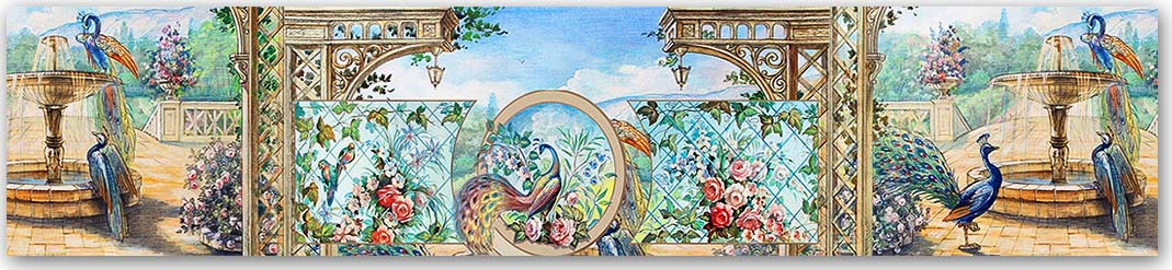 Скинали — Животный мир 0938 Скинали для кухни 0938—Животный мир