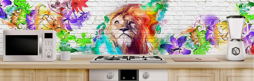 Кухня с фартуком Текстуры 1379 Кухня фото Текстуры 1379