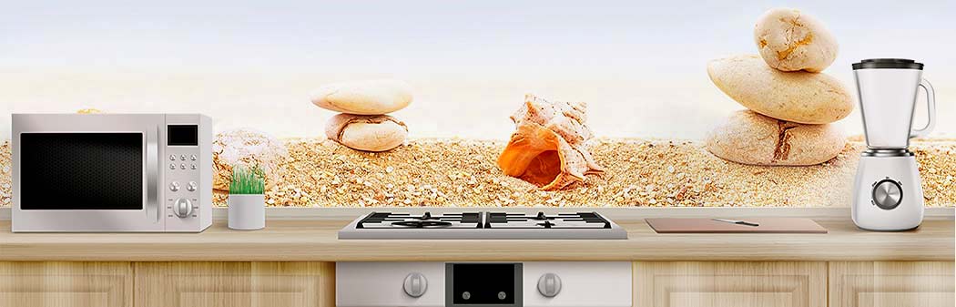 Кухня с фартуком Море 2072 Кухня фото Море 2072